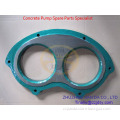 Sany small concrete pumps spare parts wear plate for sale